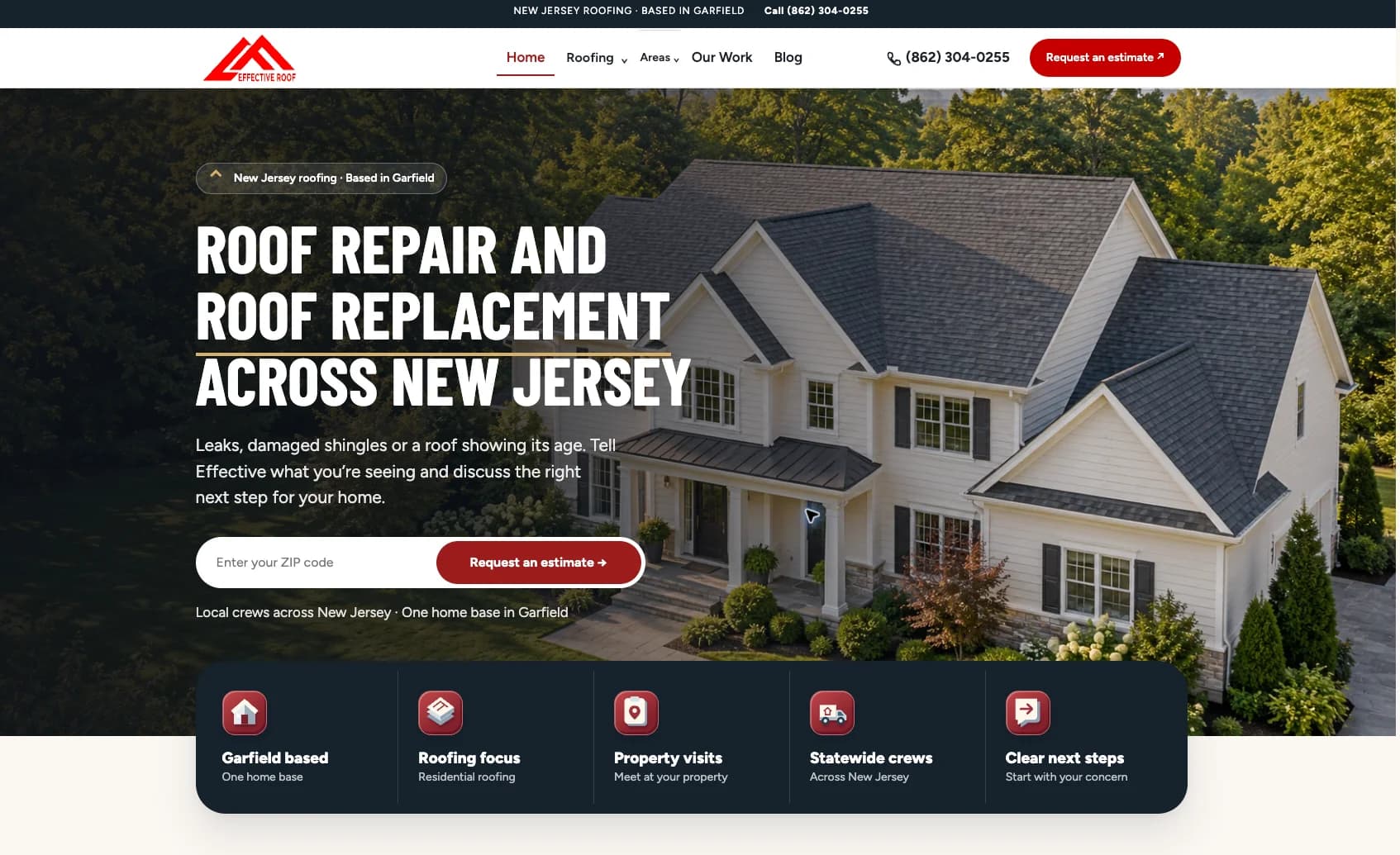 Effective Roof public website