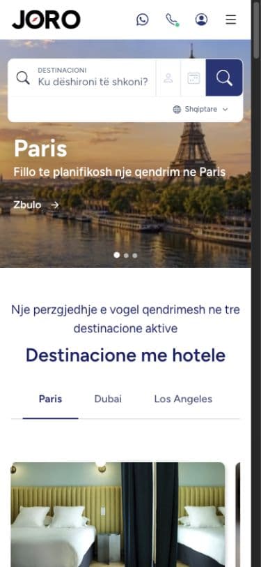 Joro Tour — pamja reale në telefon