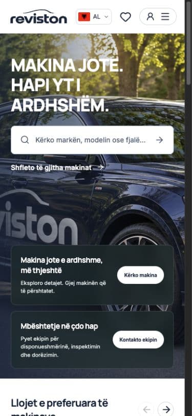 Reviston — pamja reale në telefon